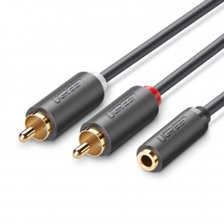 Cáp âm thanh 3.5mm sang 2RCA (male) Ugreen 10561