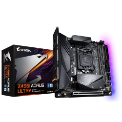 Mainboard GIGABYTE Z490i AORUS ULTRA (Intel Z490, Socket 1200, Mini ITX, 2 khe RAM DDR4)