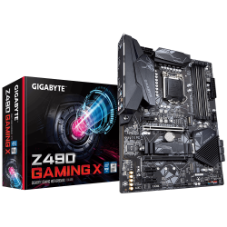 Mainboard GIGABYTE Z490 GAMING X (Intel Z490, Socket 1200, ATX, 4 khe RAM DDR4)