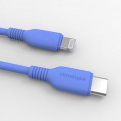 CÁP SẠC NHANH  INNOSTYLE JAZZY (ICL150TOR) 1.2M USB-C TO LIGHTNING MFI IPHONE/IPAD/IPOD COBALT