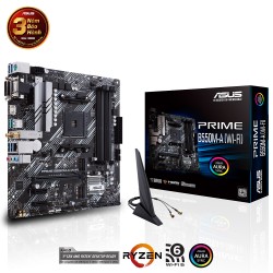 Mainboard ASUS PRIME B550M-A WIFI  (mATX WIFI 6 DDR4, HDMI, DVI, M.2, USB 3.2 Gen 2 Aura Sync)