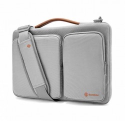 Túi đeo Tomtoc (USA) Shouder Macbook Pro 13″ New/Macbook Air13″ 2019 Silver A42-C02S