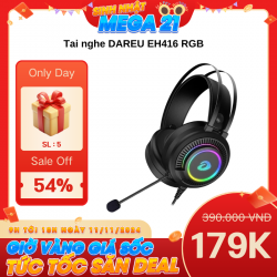 Tai nghe chụp tai DAREU EH416 RGB giả lập 7.1