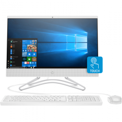 Máy bộ HP All In One 22-c0120d - 5QC38AA Trắng(Cpu i3-9100T, Ram 4gb, Hdd 1Tb, Dvdrw, 21.5 inch, key, Mouse, WIn10)