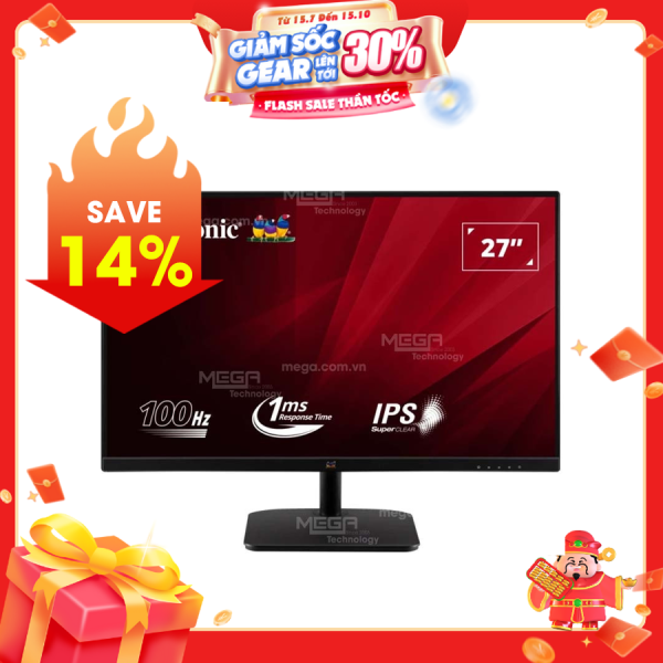 LCD Viewsonic VA2732-H Led 27 inch Full HD, IPS, 100Hz, 1ms, 104% sRGB