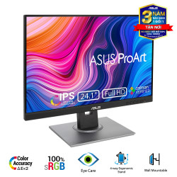 LCD Asus PA248QV 24 inch IPS 75Hz 5ms Loa (có thể xoay 90 độ) (HDMI, DP)