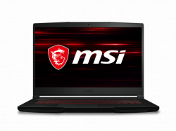 Laptop MSI GF63 Thin 10SCSR 830VN Black (Cpu i7-10750H+HM470, Ram 8gb, Ssd 512gb, Vga 4Gb GTX1650 Ti Max Q, GDDR6 ,Win10, 15.6 inch FHD, 144Hz )
