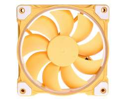 FAN CASE ID-COOLING ZF-12025 PASTEL (YELLOW)