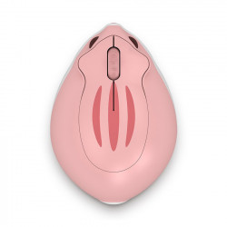 Chuột máy tính không dây Akko Hamster - MOMO (Hồng)