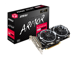 Vga MSI 4GB Radeon RX 570 ARMOR 4G OC (AMD)
