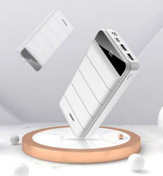 Sạc dự phòng PISEN Led 30000mAh, BL-D11LS-PDD trắng