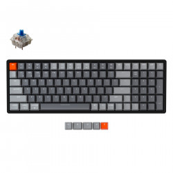 Bàn phím cơ Keychron K4V2 A2 Gateron Blue switch Nhựa led đơn
