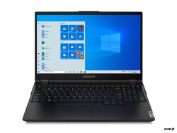 Laptop Lenovo Legion 5 15ARH05 (82B500GUVN) Đen (Ryzen 5-4600H, Ram 8GB, Ssd 512GB M.2 NVMe, 15.6 inch FHD, Vga GTX 1650Ti 4GB G6, Win10)