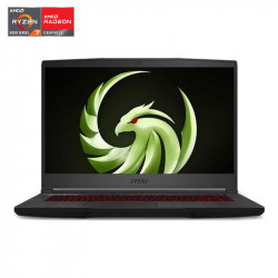 Laptop MSI Bravo 15 B5DD - 264VN Đen(CPU R7 5800H, Ram 8GB, 512GB SSD, RX 5500 M -4Gb GDDR5, WIN 11, 15.6 inch FHD, 144Hz)