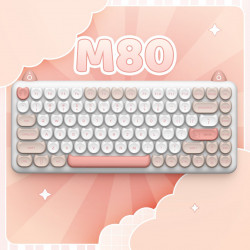 Bàn phím cơ IQUNIX M80 Purry Cat Wireless Cherry Brown Switch