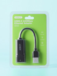 Thiết Bị Chuyển Đổi Ethernet Adapter ROBOT EA10 USB 2.0 sang LAN Tốc Độ 10/100Mbps