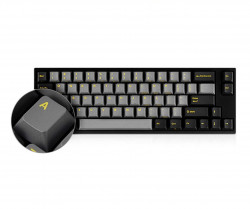 Bàn phím cơ Leopold FC660M PD Black Grey (Yellow Front) - Cherry Silent Red switch