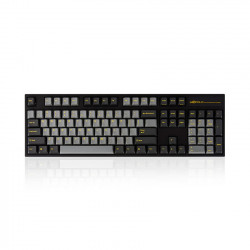 Bàn phím LEOPOLD FC900R PD Black Grey - YellowFont- Cherry Brown Switch