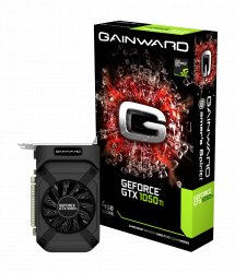 Vga GainWard GTX1050 Ti 4GB GDDR5 128bit DVI HDMI DP