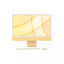 Máy bộ iMac APPLE M1 Z12T00043 Gold (8-Core CPU/8-Core GPU, 8GB RAM, 512GB SSD, 24-inch-4.5K, KB&M, Mac-OS)