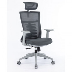 Ghế công thái học WARRIOR Ergonomic Chair - Hero series - WEC502 Gray