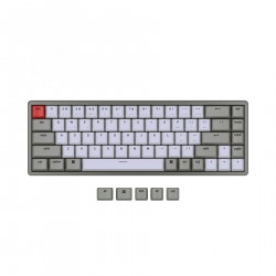 Bàn phím cơ không dây Keychron K6 M3 Nhôm Hotswap Brown switch ( không led)