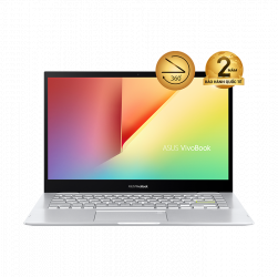 Laptop Asus VivoBook Flip TP470EA-EC346W Bạc( Cpu i3 1115G4, Ram 4GB, Ssd 512GB, 14 inch FHD Touch, Pen, Win11 )