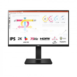 LCD LG 24QP750-B 23.8 inch QHD IPS 75Hz, HDMI, DP, USBC, Audio