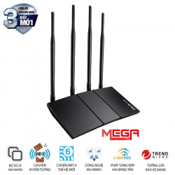 Router Wifi Asus RT-AX1800HP V2 Wifi 6, chuẩn AX1800 2 băng tần, MU-MIMO