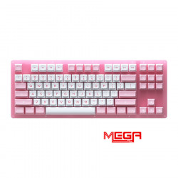 Bàn phím cơ AKKO ACR87 Pink - Akko Jelly Pink Switch