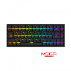 Bàn phím AKKO 3084 v2 RGB – Black (Foam tiêu âm, Hotswap) AKKO CS Jelly Purple switch