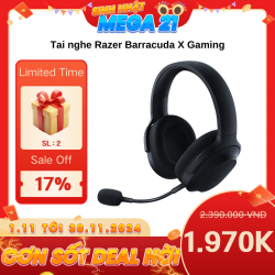 Tai nghe Razer Barracuda X Gaming Wireless UsbC/ Bluetooth Mode (RZ04-04430100-R3M1)