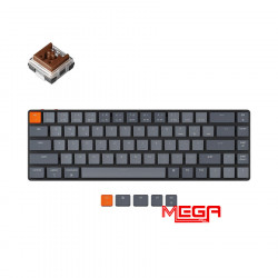 Bàn phím cơ không dây Keychron K7 H3 Ultra Slim Led RGB HotSwap Gateron Brown Switch