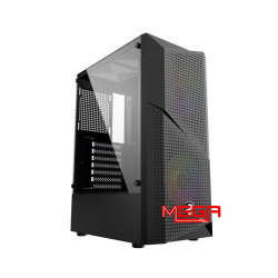Case Vitra Phantom A5 Black (1 Fan RGB)