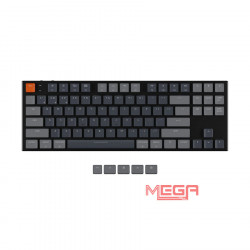 Bàn phím cơ TKL không dây Keychron K1 V5 Nhôm Gateron Blue Switch B2 Led RGB