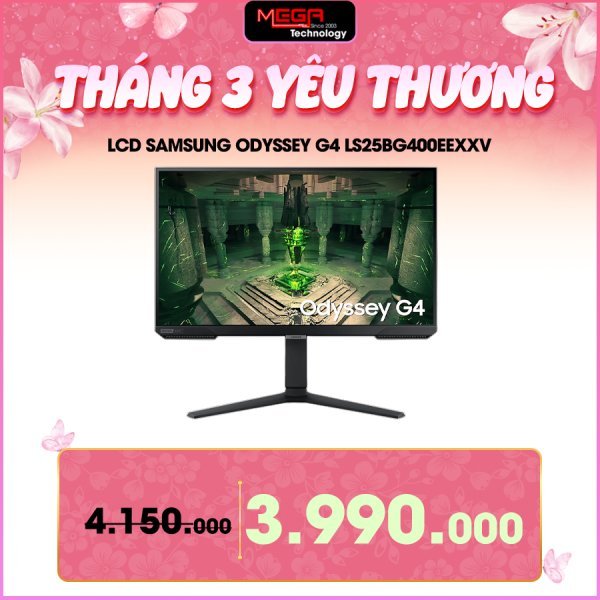 LCD Samsung Odyssey G4 LS25BG400EEXXV 25 inch FHD IPS 240Hz