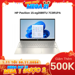 Laptop HP Pavilion 15-eg2089TU 7C0R1PA Vàng (Cpu i7-1260P, Ram 8GB, SSD 512GB, Vga Xe Graphics, 15.6 inch FHD, Win 11)