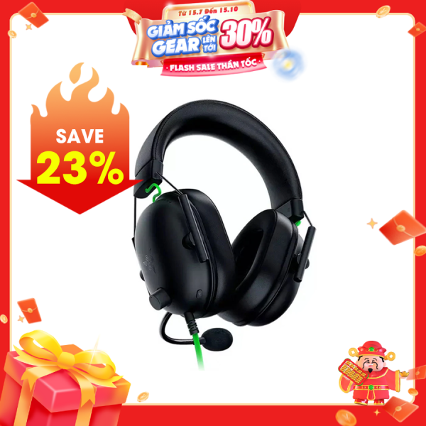 Tai nghe Razer BlackShark V2 X usb  Gaming Headset - Đen (RZ04-04570100-R3M1)