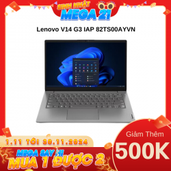 Laptop Lenovo V14 G3 IAP 82TS00AYVN Xám (Cpu i5-1235U, Ram 8GB DDR4, SSD 256GB, 14 inch FHD, Win 11 Home)