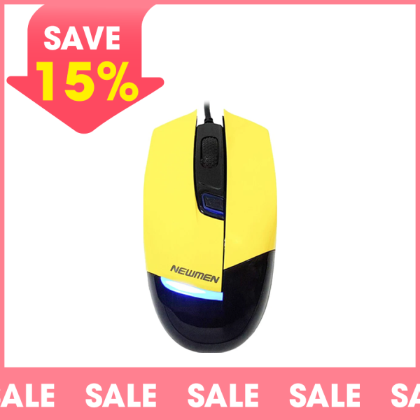 Chuột Newmen G10+ USB for Gaming- Vàng