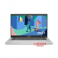 Laptop MSI Modern 14 C13M 609VN Silver (Cpu i5 1335U, Ram 8GB, SSD 512GB, Vga Xe Graphics, 14 inch FHD, Win 11 Home)