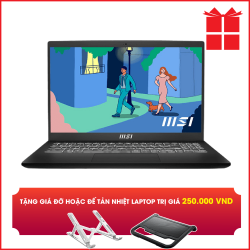 Laptop MSI Modern 14 C13M-607VN Đen (Cpu i7-1355U, Ram 16GB, SSD 512GB, Vga Iris Xe Graphics,14 inch FHD IPS, Win 11)