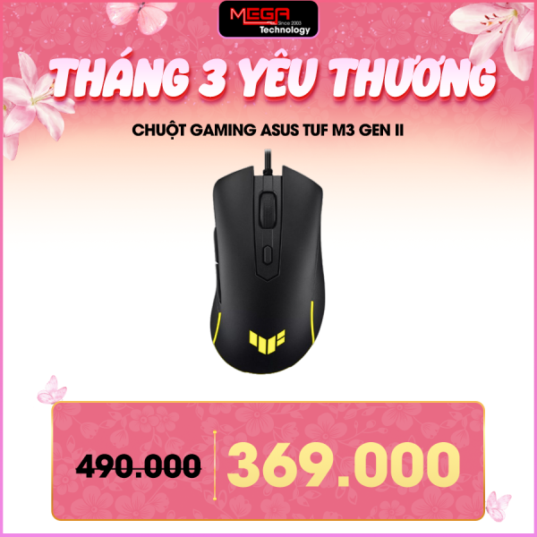 Chuột Gaming Asus TUF M3 gen II