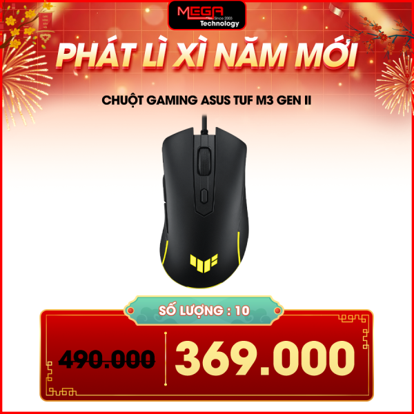Chuột Gaming Asus TUF M3 gen II