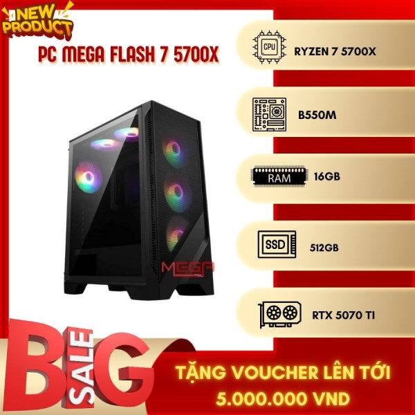 PC MEGA FLASH 7 5700X 