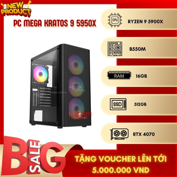 PC MEGA KRATOS 9 5950X