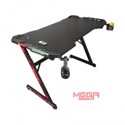 Bàn gaming Fufutech Zeus (gỗ Led RGB kèm phụ kiện treo) - chiều dài 1m4