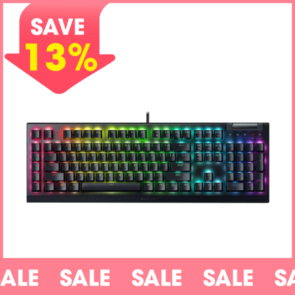Bàn phím Razer BlackWidow V4 X - Yellow Switch (RZ03-04701800-R3M1)