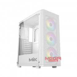 Case MIK AION WHITE 3FA  trắng ( sẵn 3 Fan )