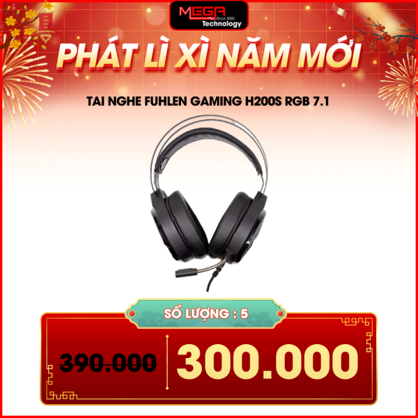 Tai nghe Fuhlen Gaming H200S RGB 7.1